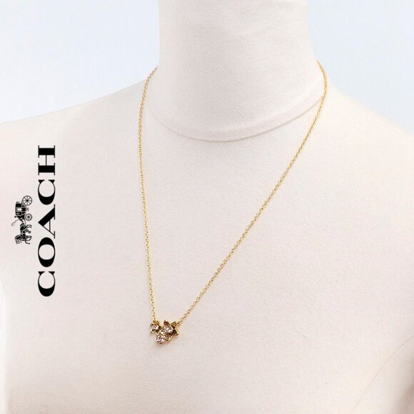 Coach Wildflower Cluster Pendant Necklace - Picture 1 of 13